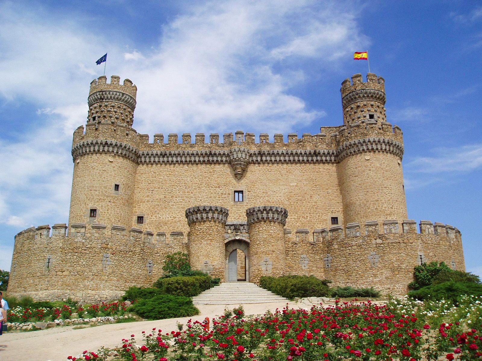 Ворота. Замок Мансанарес-эль-Реал