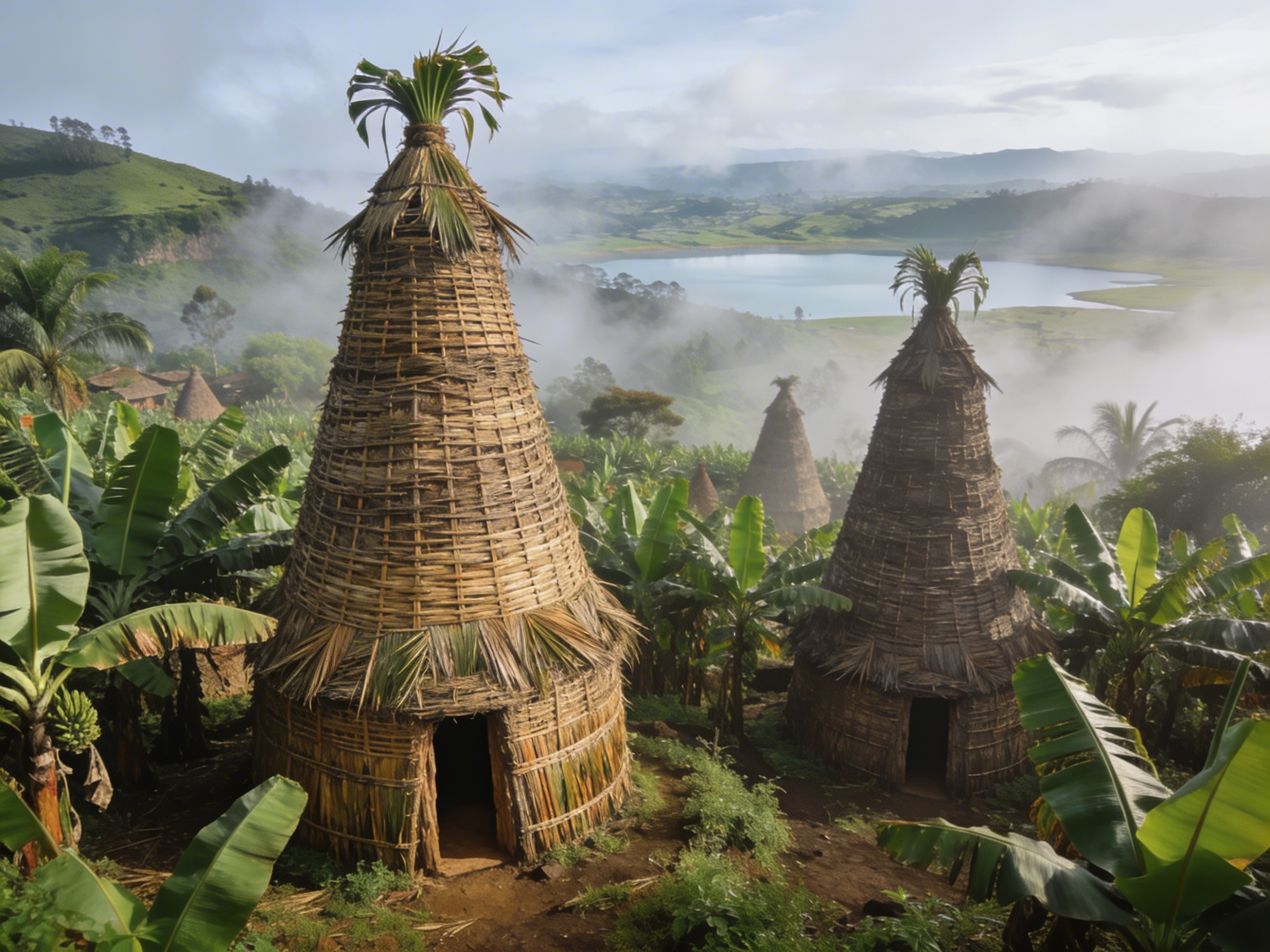 Деревня Дорзе: дома-ульи из бамбука и плантации ложного банана