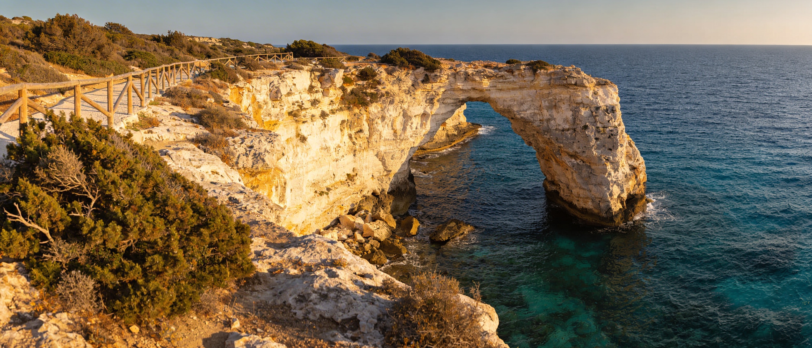 Мыс Греко: скалистый берег с можжевельником над бирюзовым морем