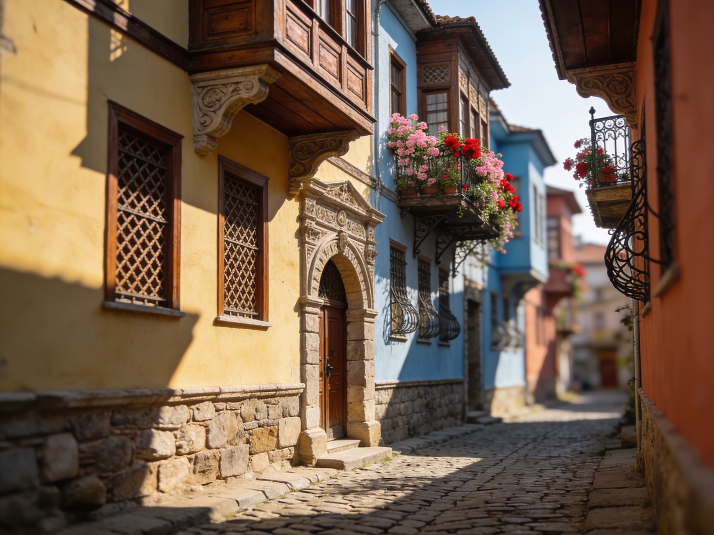 Исторический район Тепебаг: османские дома с деревянными эркерами