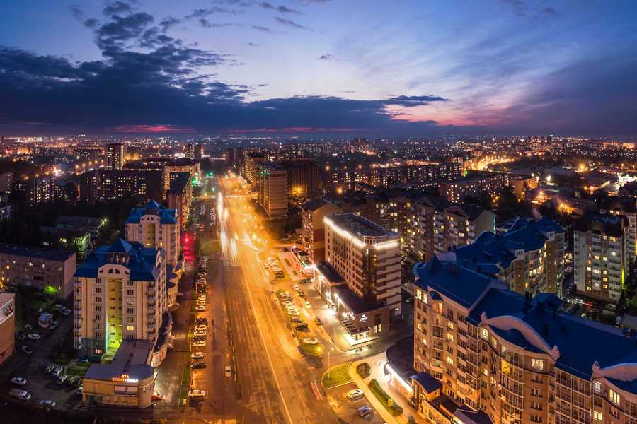 Преображенский собор и парк в Абакане