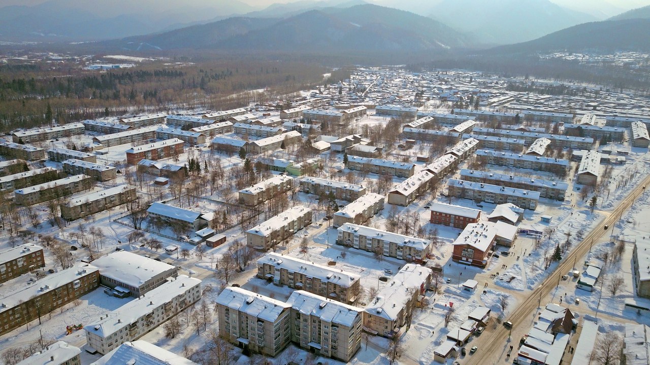 Город Байкальск на Байкале