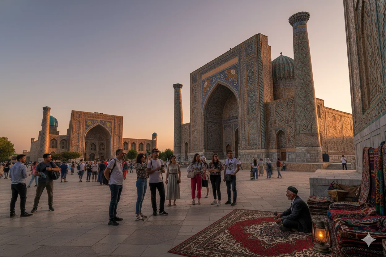 Регистан в Самарканде