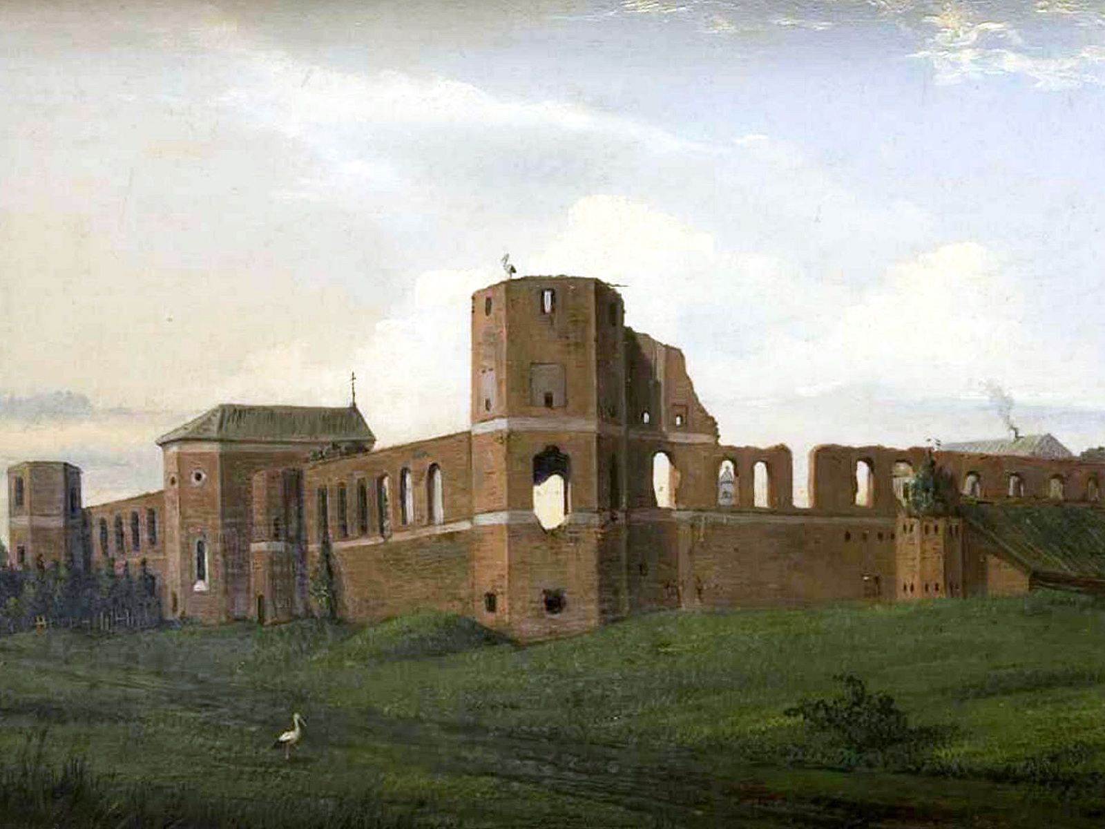 Гольшанский замок в 1853 году