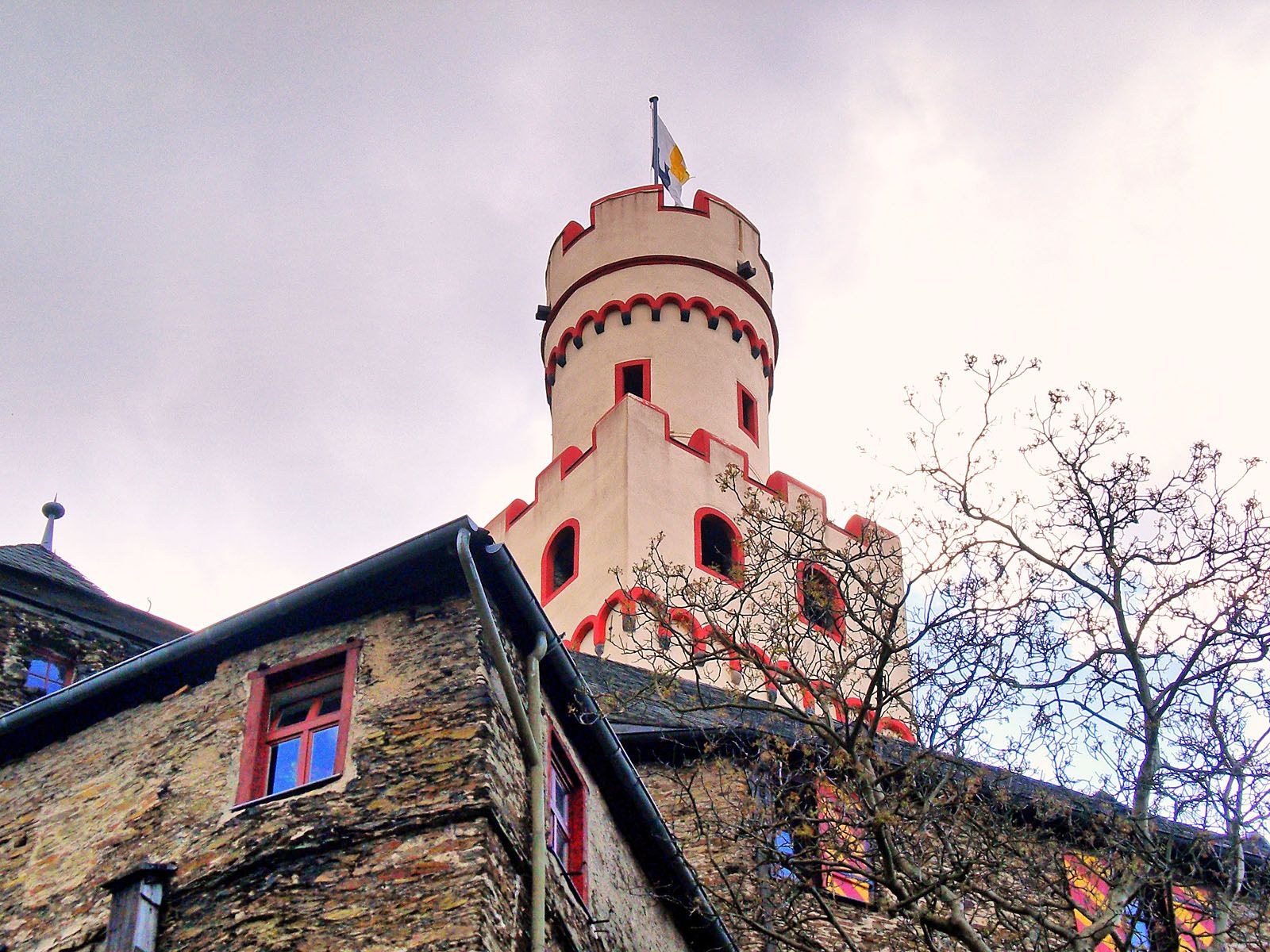 Замок Марксбург башня
