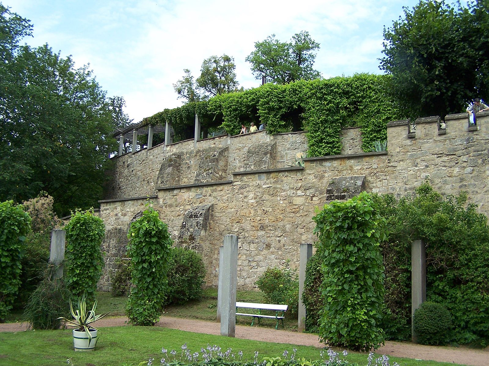 Сад замка Альтенштайн