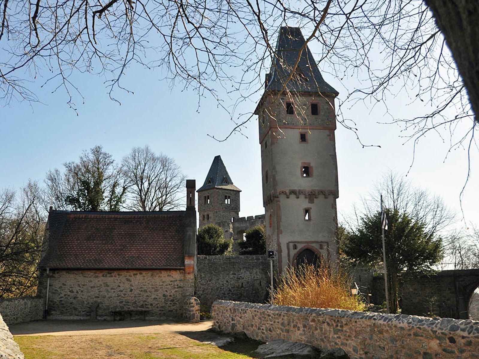 Башни замка Франкенштейн