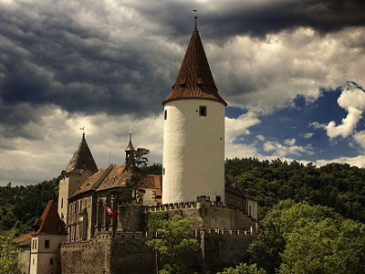 Чешский замок Кршивоклат