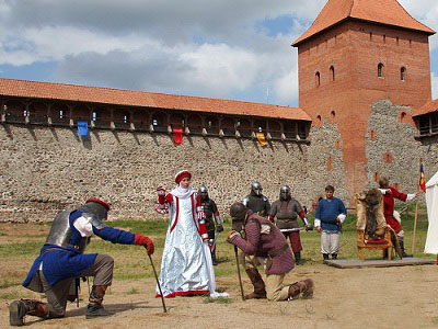 Театрализованные представления в средневековом замке