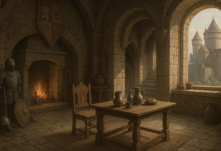 Жизнь в средневековых замках